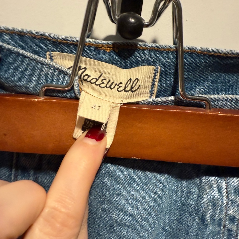 Madewell Midi Skirt in Robertson Wash: Airy Denim Edition - Picture 4 of 5